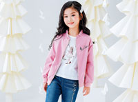 海威迩童装秋季新品全新上市，粉色带给儿童快乐