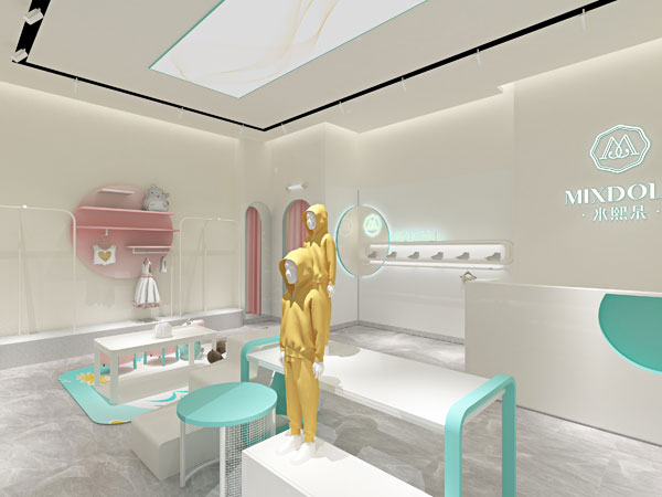 米熙朵童装店铺图
