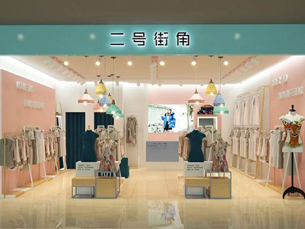 二号街角女装店铺图